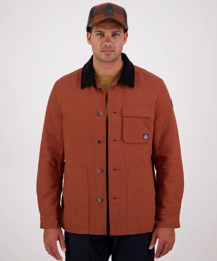 SWANNDRI BARRYTOWN V3 CANVAS JACKET WOOLSTATION - CLOTHING SWANNDRI 