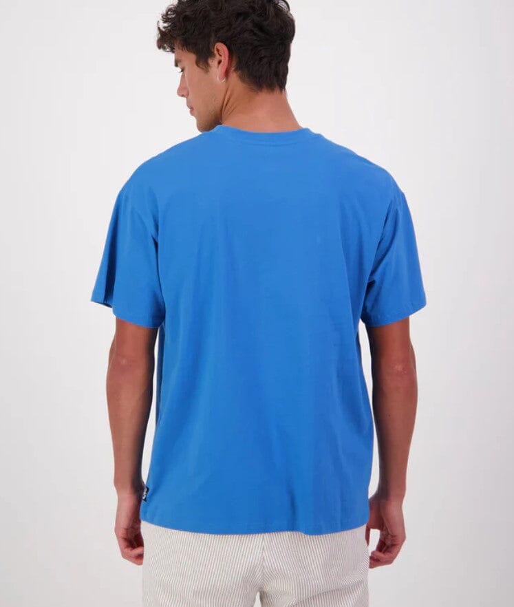 SWANNDRI DUVAL V3 PLAIN POCKET TEE WOOLSTATION - CLOTHING SWANNDRI 3XL MAUI BLUE 