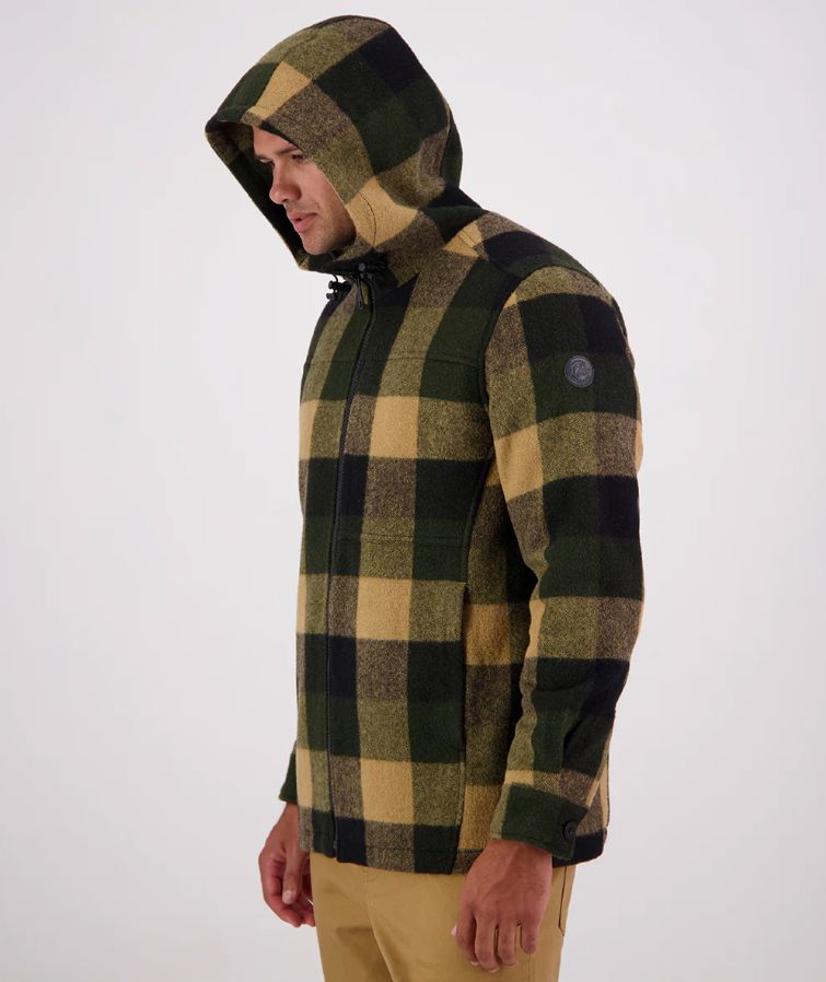 SWANNDRI HUDSON HOODIE WOOLSTATION - CLOTHING SWANNDRI 