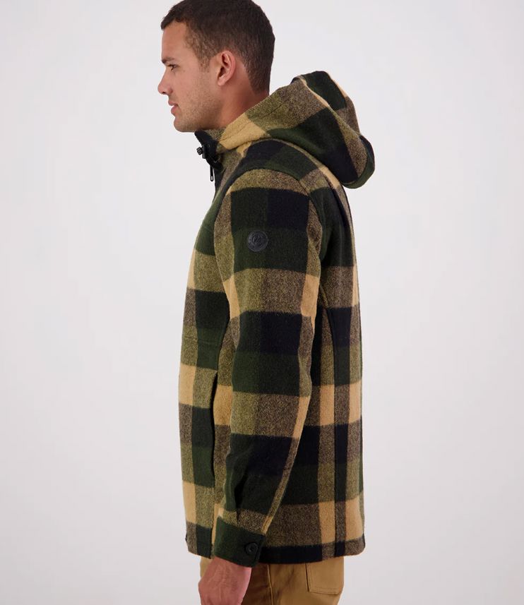 SWANNDRI HUDSON HOODIE WOOLSTATION - CLOTHING SWANNDRI 