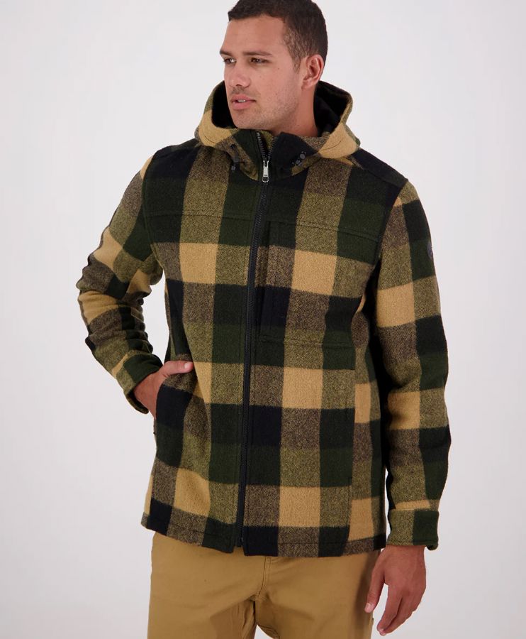 SWANNDRI HUDSON HOODIE WOOLSTATION - CLOTHING SWANNDRI 