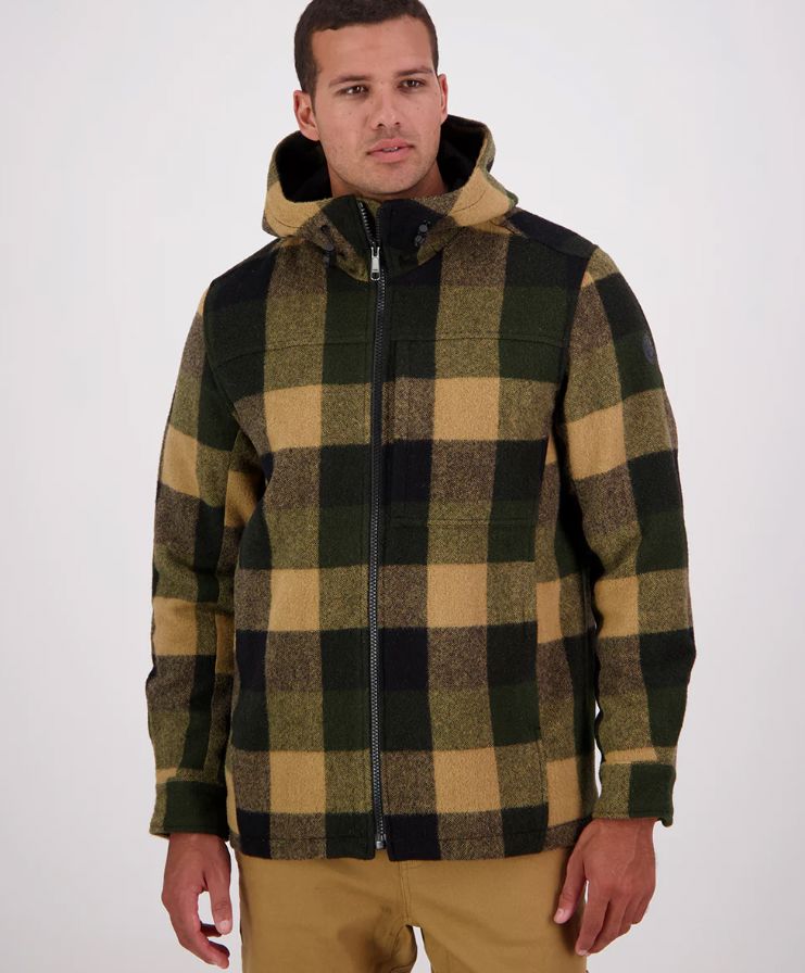 SWANNDRI HUDSON HOODIE WOOLSTATION - CLOTHING SWANNDRI 