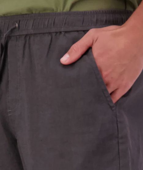 SWANNDRI NEVILLE LINEN SHORT WOOLSTATION - CLOTHING SWANNDRI 