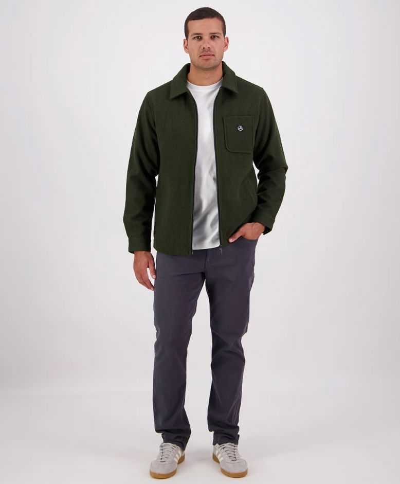 SWANNDRI NORTHGATE SHACKET WOOLSTATION - CLOTHING SWANNDRI 