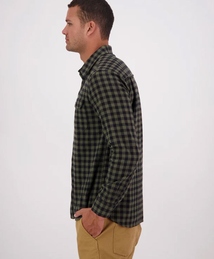 SWANNDRI OKATO V2 SHIRT WOOLSTATION - CLOTHING SWANNDRI 