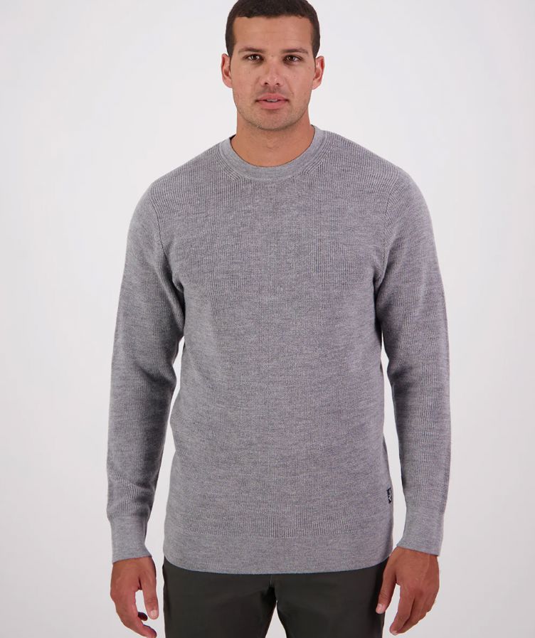 SWANNDRI OTAHU RIVER CREW JUMPER WOOLSTATION - CLOTHING SWANNDRI 