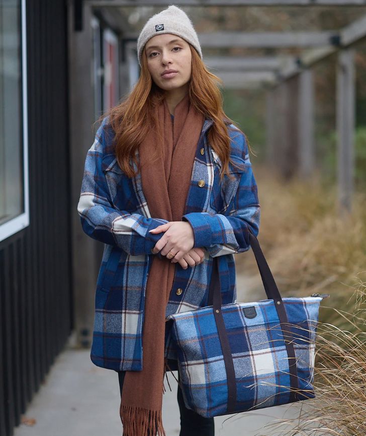 SWANNDRI QUEENSTOWN WOOL TOTE BAGE WOOLSTATION - ACCESSORIES SWANNDRI 