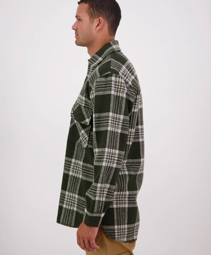 SWANNDRI RANGER BUSH SHIRT WOOLSTATION - CLOTHING SWANNDRI 