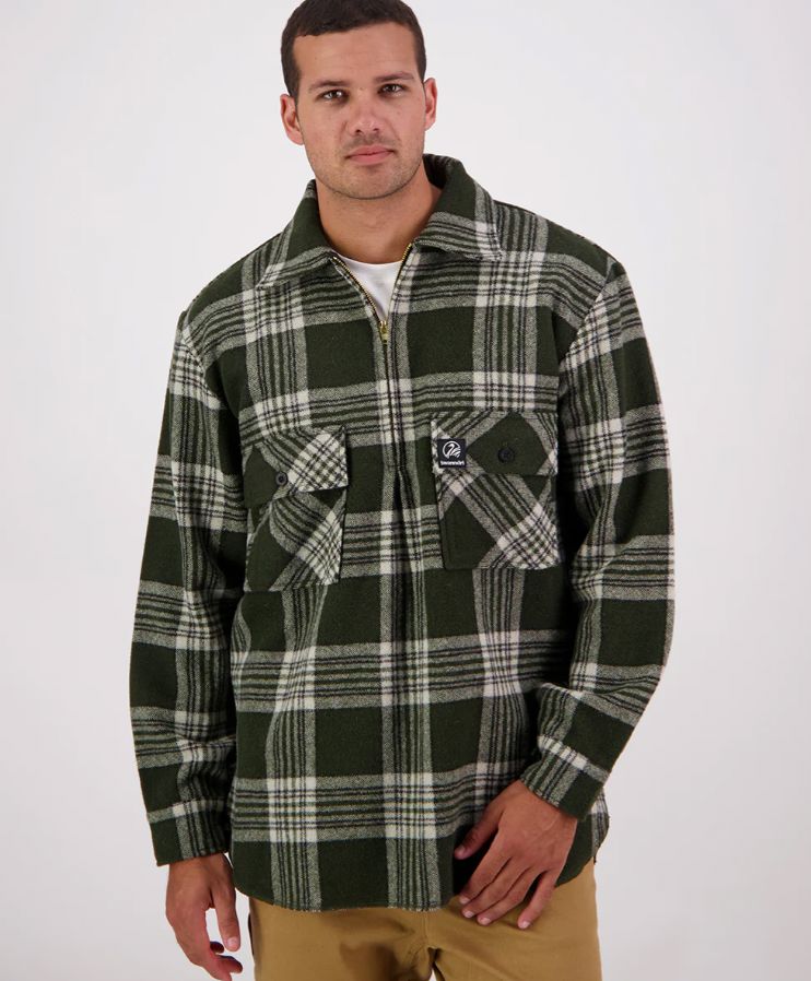 SWANNDRI RANGER BUSH SHIRT WOOLSTATION - CLOTHING SWANNDRI 