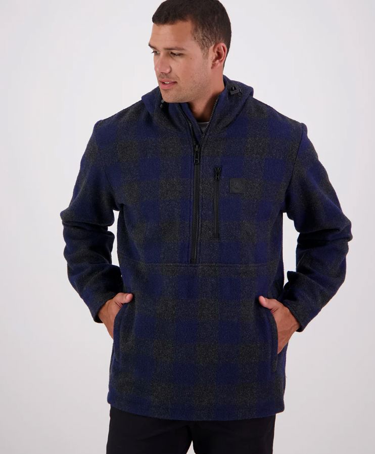 SWANNDRI REIDSTON WOOL ANNORAK WOOLSTATION - CLOTHING SWANNDRI 