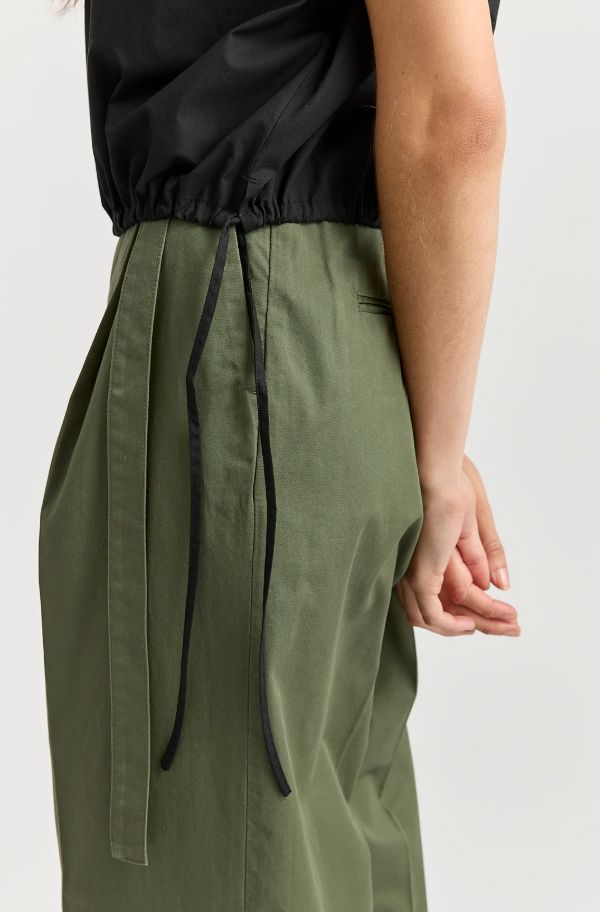 TOORALLIE COTTON DRAWSTRING TOP WOOLSTATION - CLOTHING TOORALLIE 