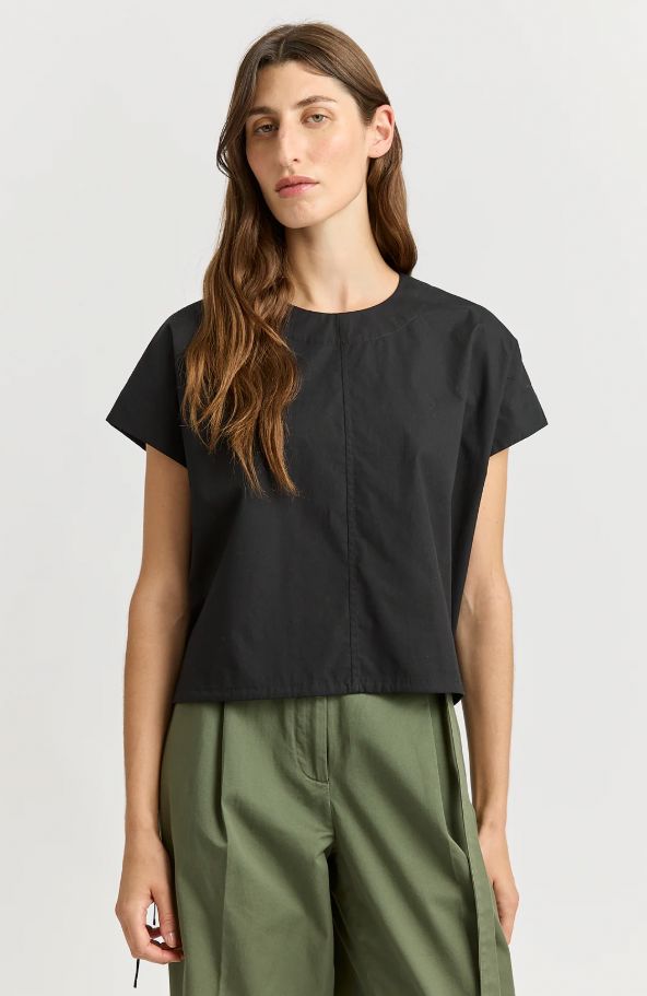 TOORALLIE COTTON DRAWSTRING TOP WOOLSTATION - CLOTHING TOORALLIE 