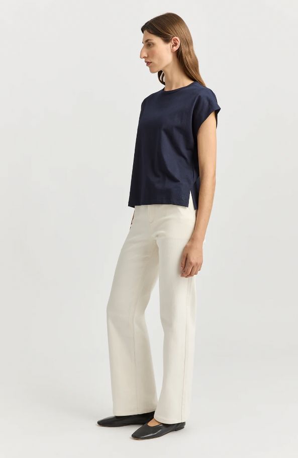 TOORALLIE CREW NECK TANK WOOLSTATION - CLOTHING TOORALLIE 