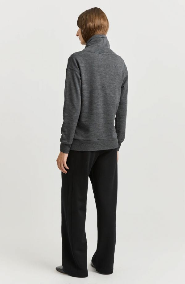 TOORALLIE LOUNGE FUNNEL NECK SWEATER WOOLSTATION - CLOTHING TOORALLIE 