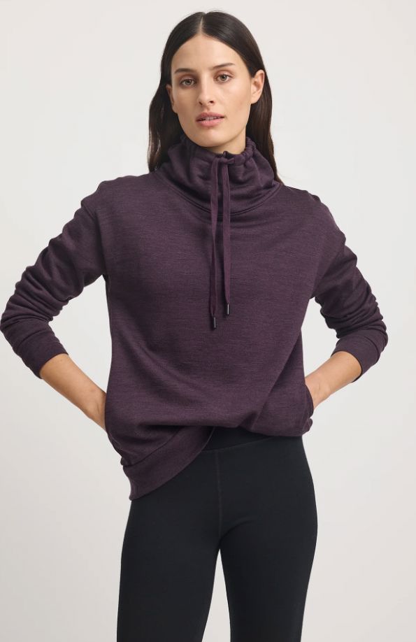 TOORALLIE LOUNGE FUNNEL NECK SWEATER WOOLSTATION - CLOTHING TOORALLIE SUMAK 10 