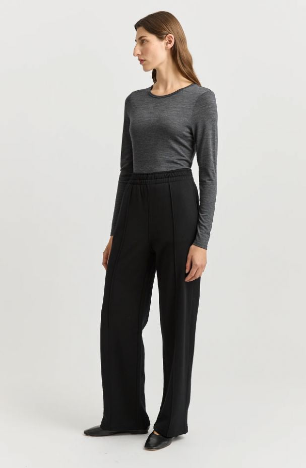 TOORALLIE LOUNGE WIDE LEG PANT WOOLSTATION - CLOTHING TOORALLIE 