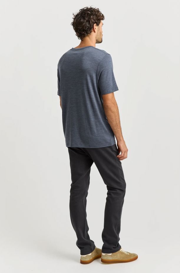 TOORALLIE MERINO CREW T-SHIRT WOOLSTATION - CLOTHING TOORALLIE 