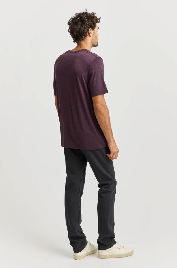 TOORALLIE MERINO CREW T-SHIRT WOOLSTATION - CLOTHING TOORALLIE 