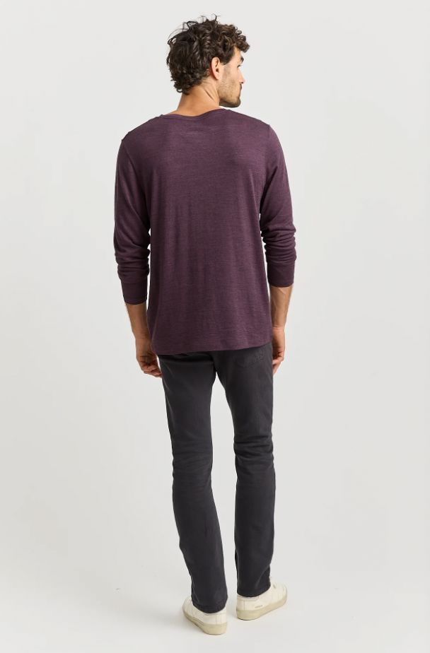 TOORALLIE MERINO LONG SLEEVE T-SHIRT WOOLSTATION - CLOTHING TOORALLIE 