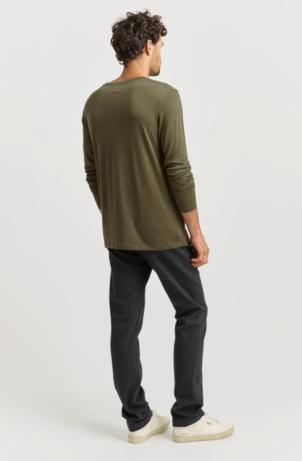 TOORALLIE MERINO LONG SLEEVE T-SHIRT WOOLSTATION - CLOTHING TOORALLIE 