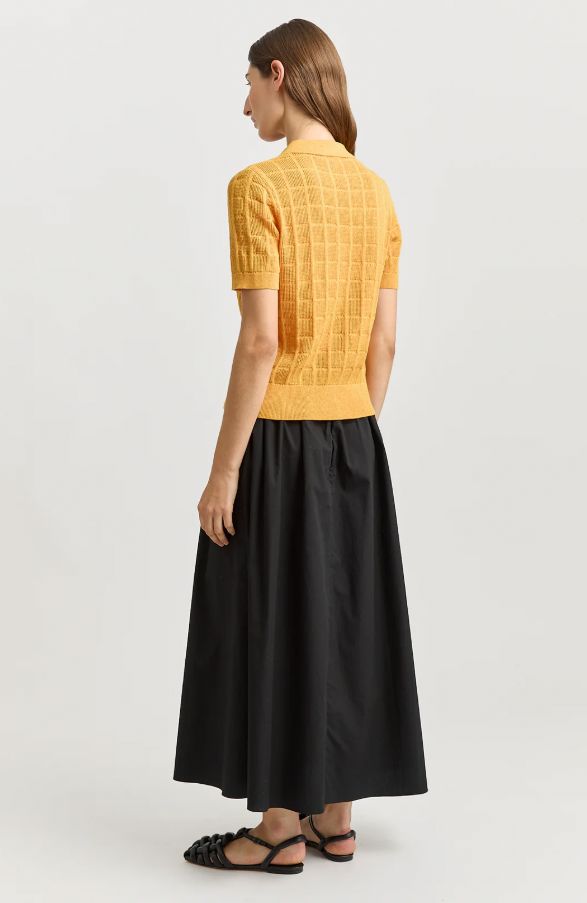 TOORALLIE OPEN STITCH BUTTON POLO WOOLSTATION - CLOTHING TOORALLIE 