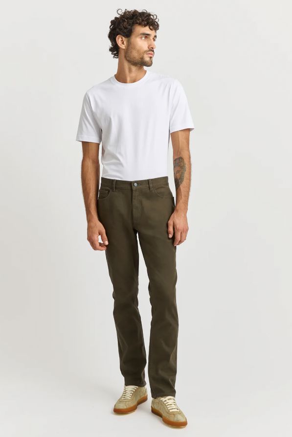 TOORALLIE REGULAR COTTON TWILL PANT WOOLSTATION - CLOTHING TOORALLIE 