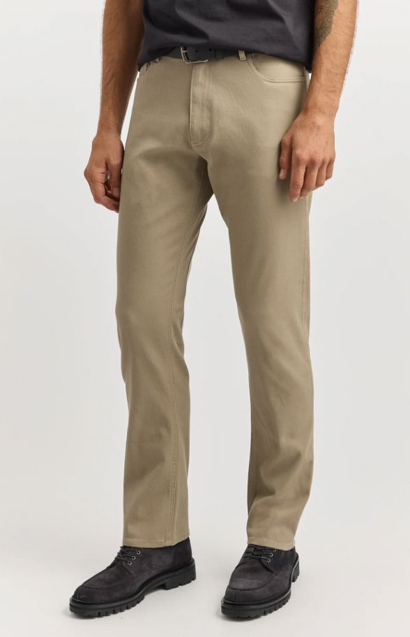 TOORALLIE REGULAR COTTON TWILL PANT WOOLSTATION - CLOTHING TOORALLIE 30 BISCUIT 