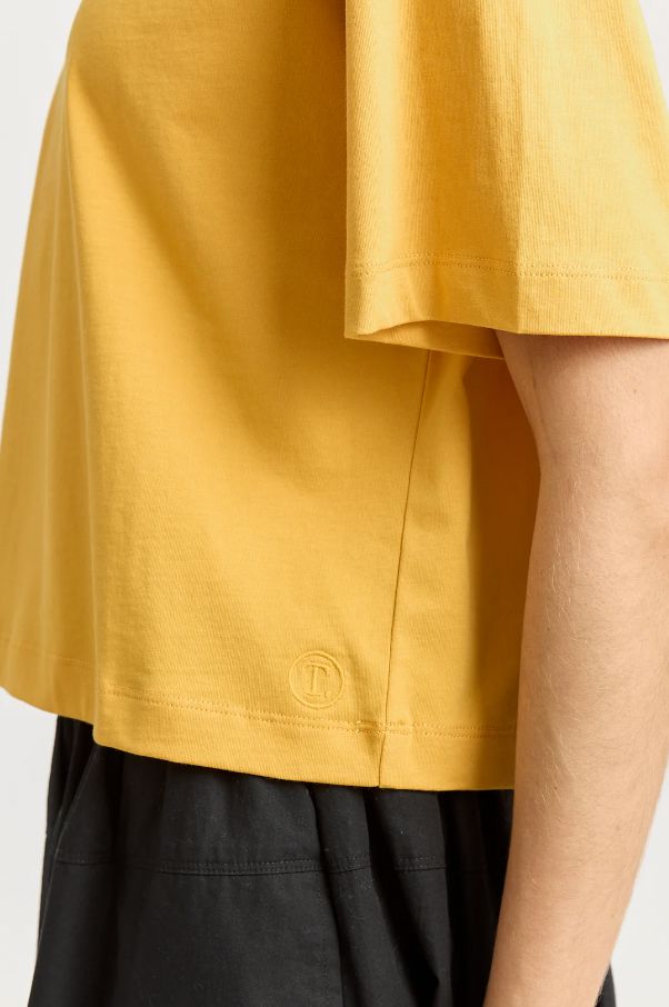 TOORALLIE RELAXED CROP TEE WOOLSTATION - CLOTHING TOORALLIE 