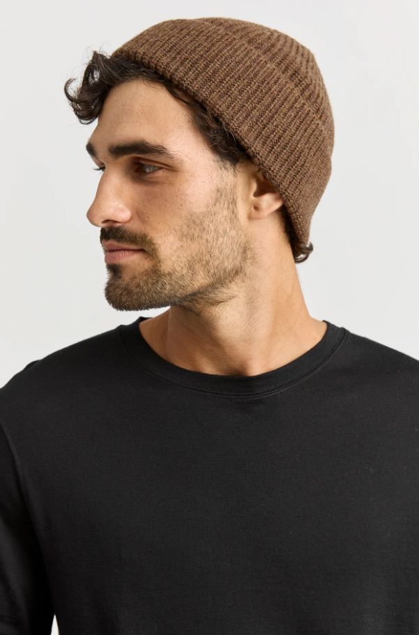 TOORALLIE RIB KNIT BEANIE WOOLSTATION - ACCESSORIES TOORALLIE 