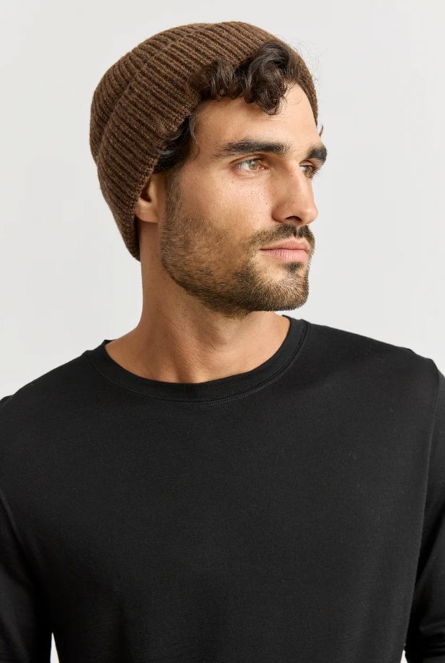 TOORALLIE RIB KNIT BEANIE WOOLSTATION - ACCESSORIES TOORALLIE 