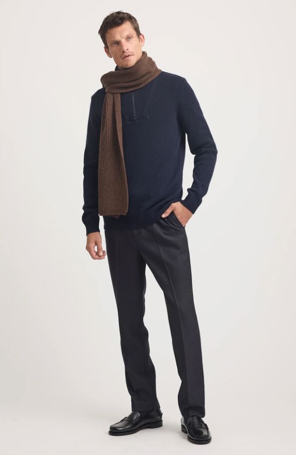 TOORALLIE RIB KNIT SCARF WOOLSTATION - ACCESSORIES TOORALLIE 