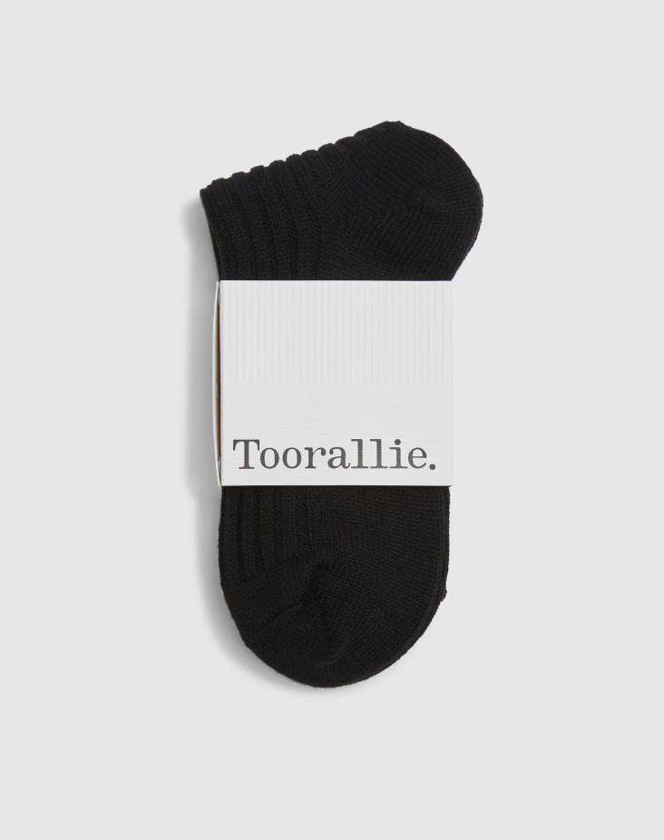 TOORALLIE RIBBED MERINO SOCKS WOOLSTATION - ACCESSORIES TOORALLIE 