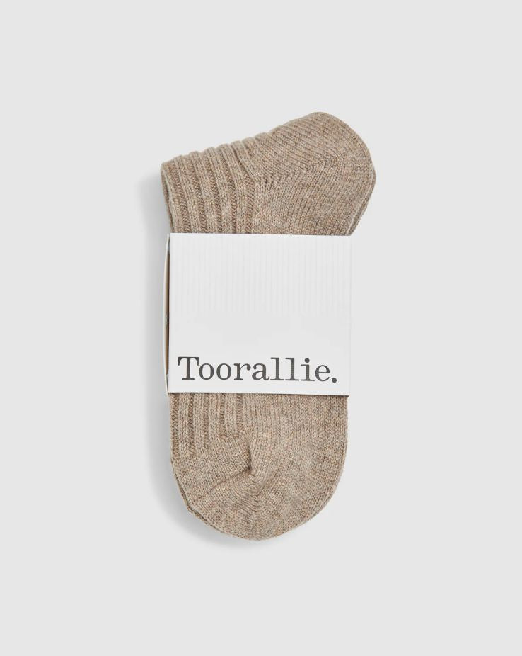 TOORALLIE RIBBED MERINO SOCKS WOOLSTATION - ACCESSORIES TOORALLIE 