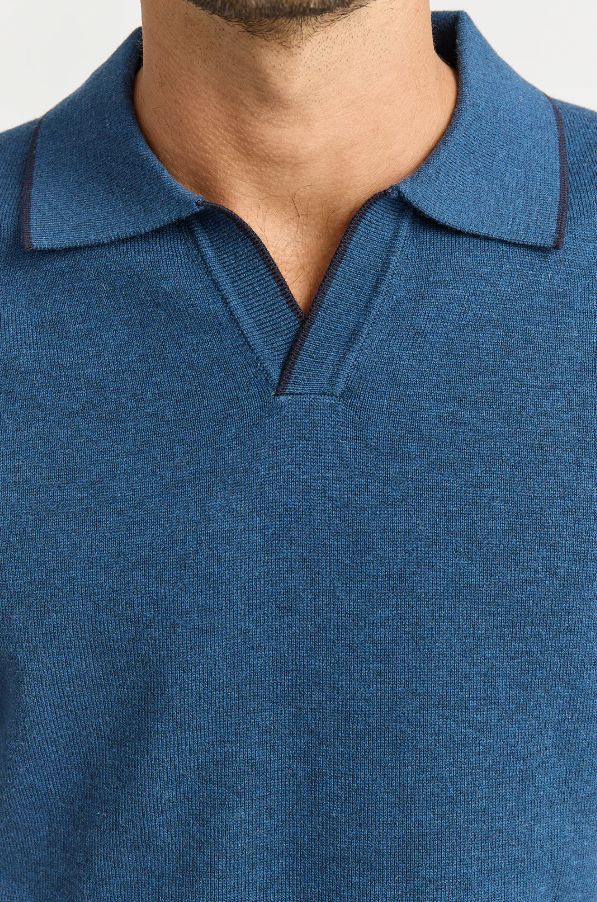 完売 The toe HERALD SHORT SLEEVE POLO KNIT Herald Short Sleeve Polo Knit – THE TOÉ