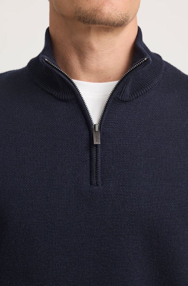 TOORALLIE TRADEMARK HALF ZIP JUMPER WOOLSTATION - CLOTHING TOORALLIE 