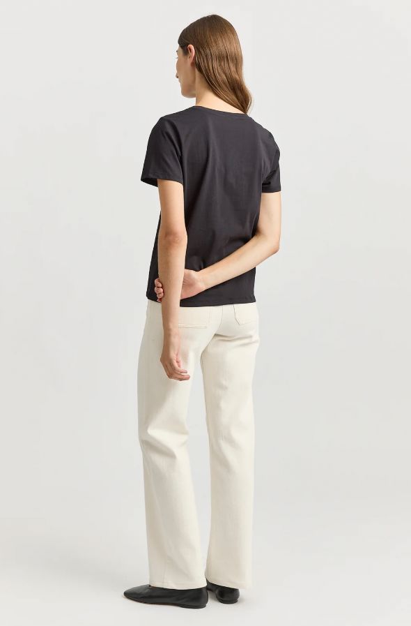 TOORALLIE V NECK TEE WOOLSTATION - CLOTHING TOORALLIE 