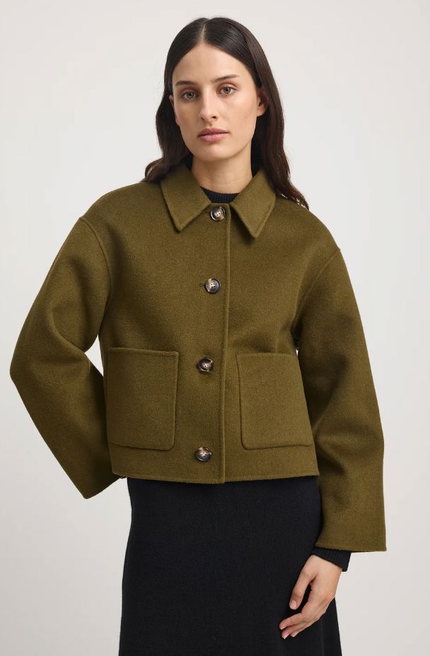 TOORALLIE WOOL JACKET WOOLSTATION - CLOTHING TOORALLIE 