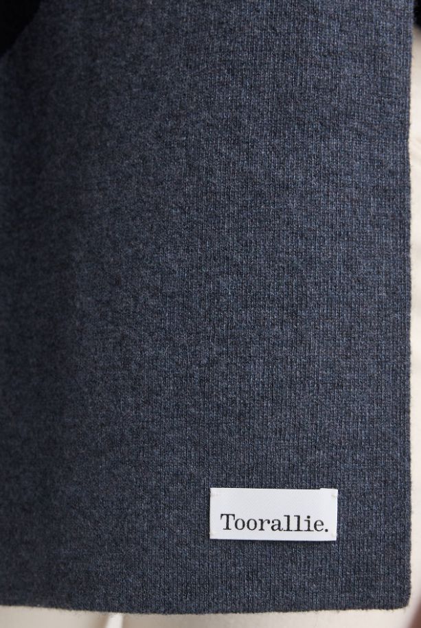 TOORALLIE WOOL LOGO SCARF WOOLSTATION - ACCESSORIES TOORALLIE 