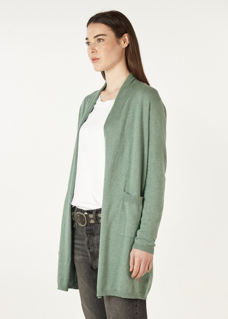 ZAKET & PLOVER ESSENTIAL LL CARDIGAN WOOLSTATION - CLOTHING ZAKET AND PLOVER 