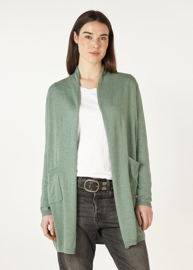 ZAKET & PLOVER ESSENTIAL LL CARDIGAN WOOLSTATION - CLOTHING ZAKET AND PLOVER 