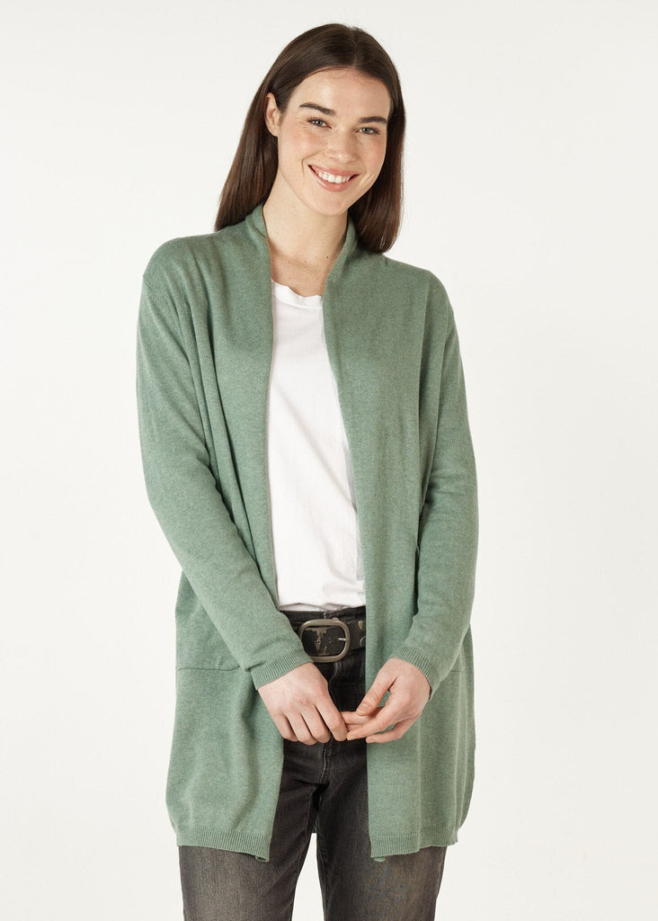 ZAKET & PLOVER ESSENTIAL LL CARDIGAN WOOLSTATION - CLOTHING ZAKET AND PLOVER 