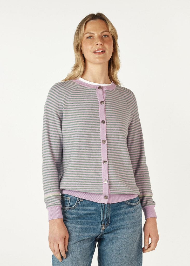 ZAKET & PLOVER ESSENTIAL STRIPE CARDIGAN WOOLSTATION - CLOTHING ZAKET AND PLOVER 