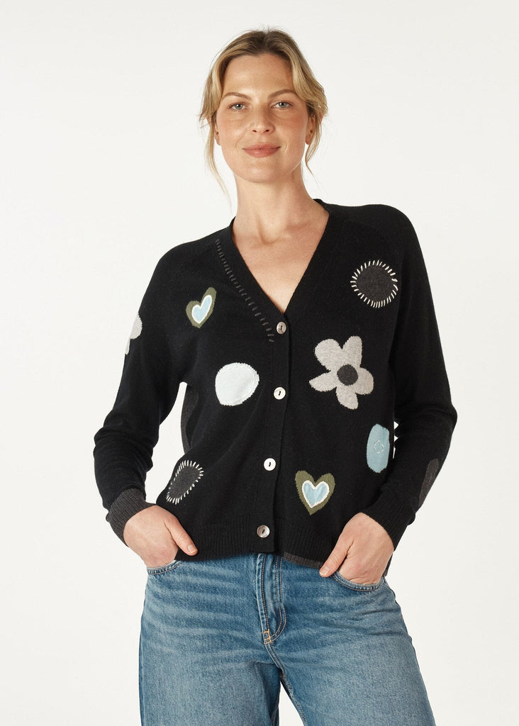 ZAKET & PLOVER HAPPY CARDIGAN WOOLSTATION - CLOTHING ZAKET AND PLOVER 