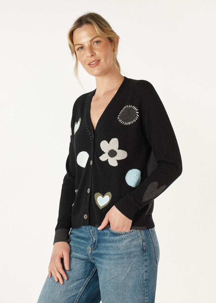 ZAKET & PLOVER HAPPY CARDIGAN WOOLSTATION - CLOTHING ZAKET AND PLOVER 