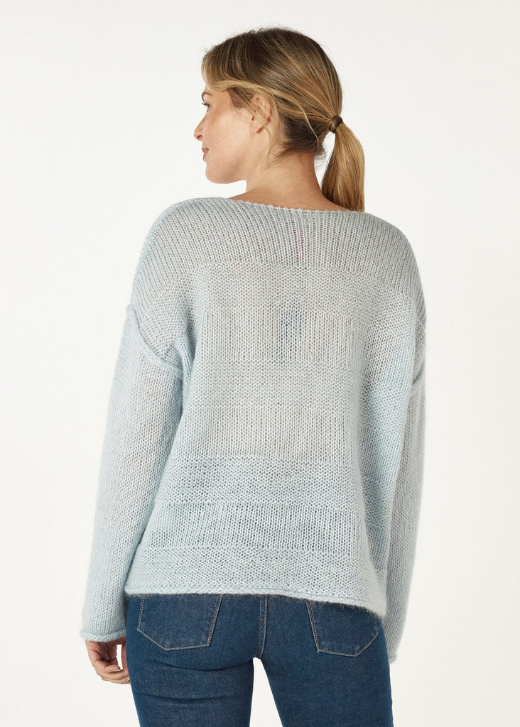 ZAKET & PLOVER MOHAIR V JUMPER WOOLSTATION - CLOTHING ZAKET AND PLOVER 