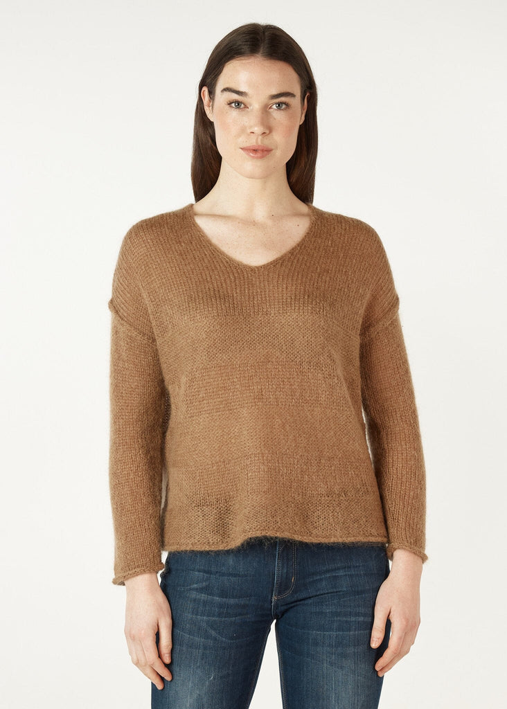 ZAKET & PLOVER MOHAIR V JUMPER WOOLSTATION - CLOTHING ZAKET AND PLOVER 