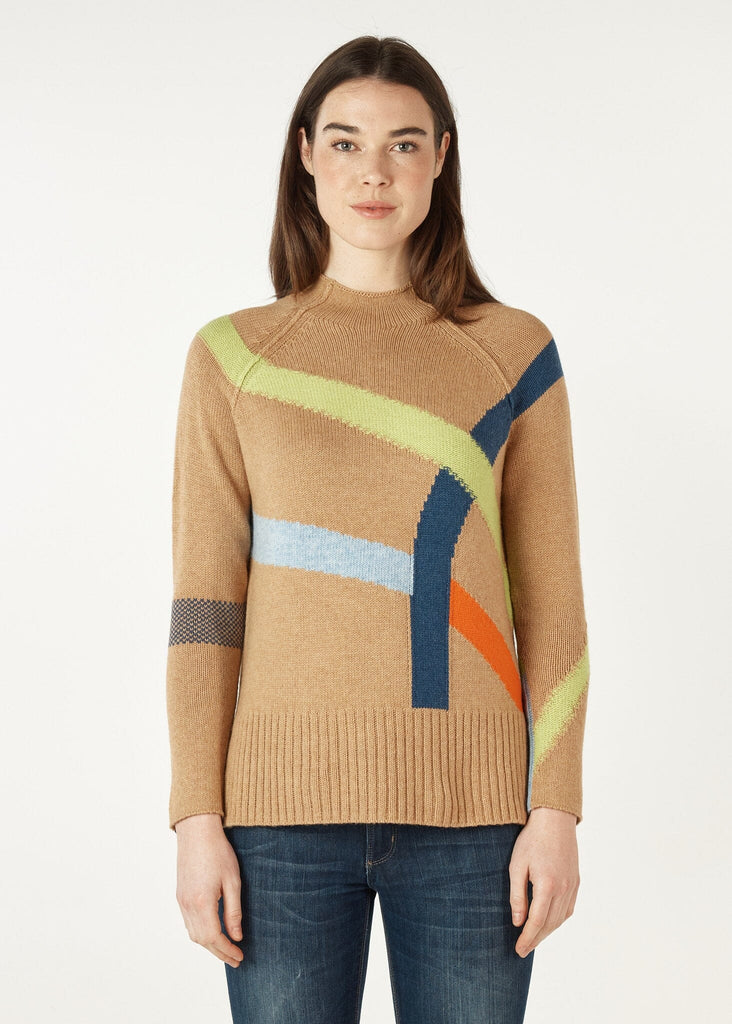 ZAKET & PLOVER ROAD MAP JUMPER WOOLSTATION - CLOTHING ZAKET AND PLOVER 