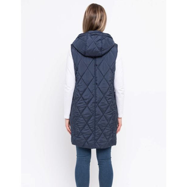 JUMP LONGLINED TIPPED VEST WOOLSTATION - CLOTHING JUMP 