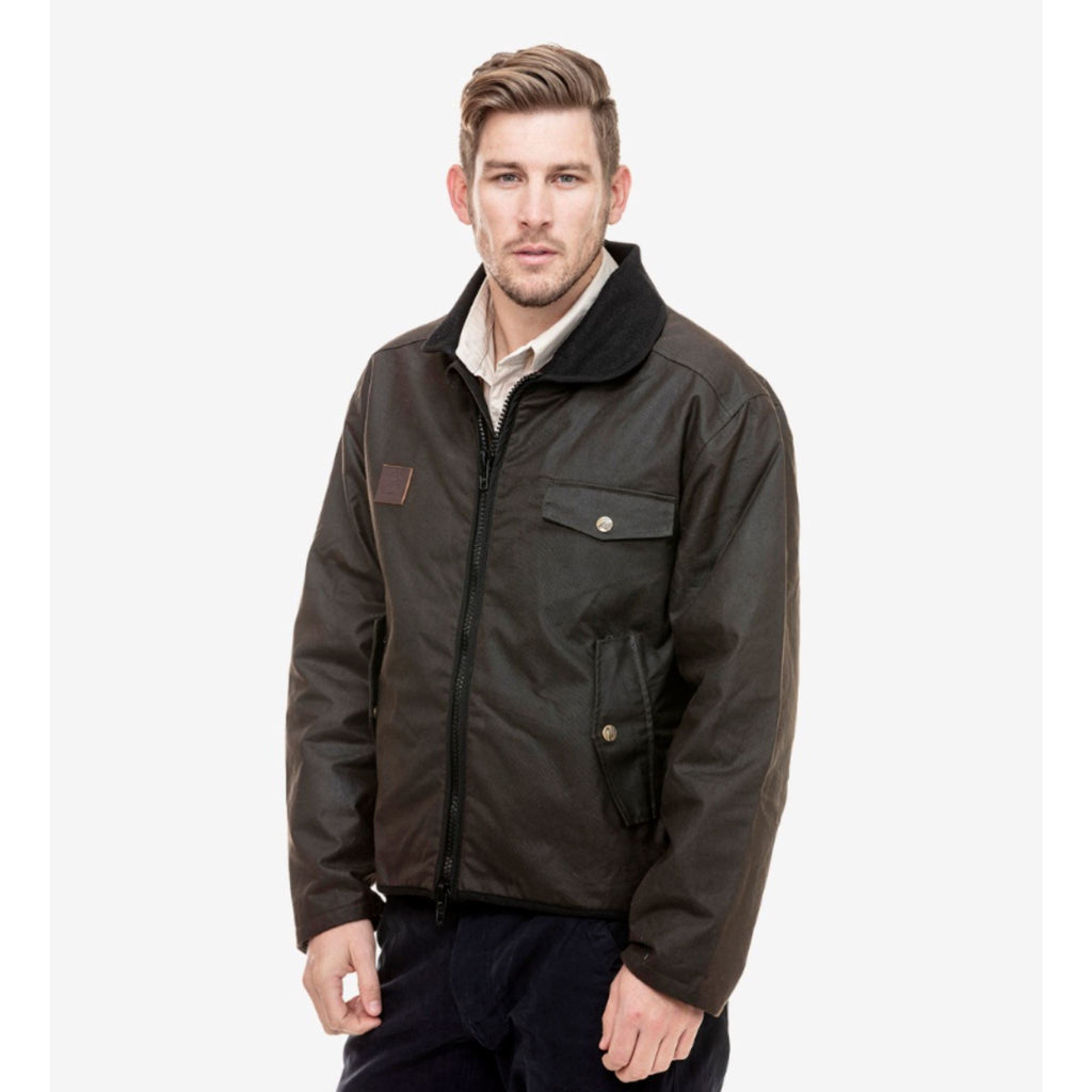 SWANNDRI WAIMAK OILSKIN JACKET WOOLSTATION - CLOTHING Williams Woolshed 